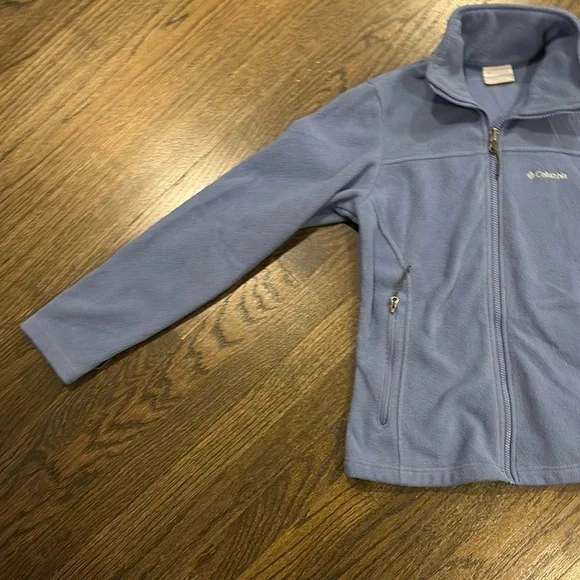 Columbia Blue Fleece Jacket Size XS - Picture 3 of 6